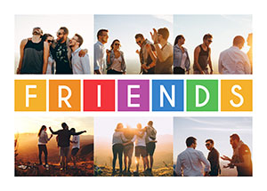 Color Block Friends, Landscape